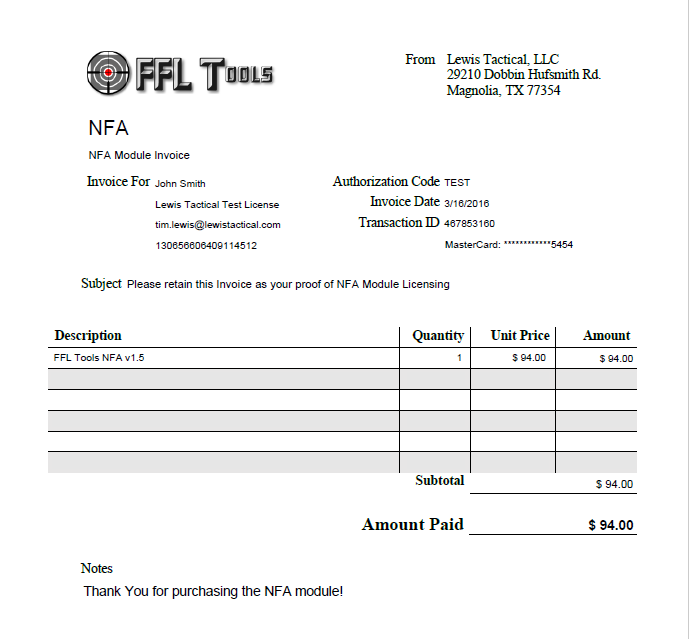 ffl meaning